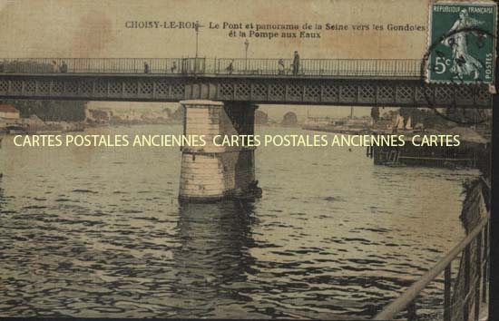 Cartes postales anciennes > CARTES POSTALES > carte postale ancienne > cartes-postales-ancienne.com Ile de france Val de marne Choisy Le Roi