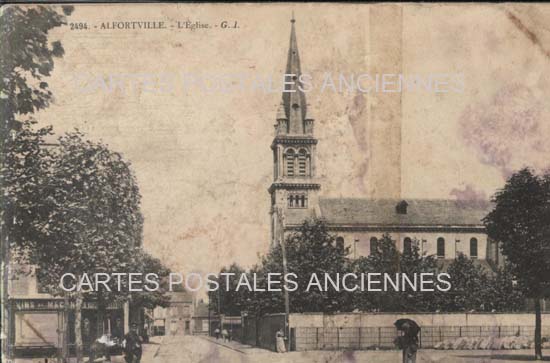 Cartes postales anciennes > CARTES POSTALES > carte postale ancienne > cartes-postales-ancienne.com Ile de france Val de marne Alfortville