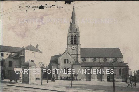 Cartes postales anciennes > CARTES POSTALES > carte postale ancienne > cartes-postales-ancienne.com Ile de france Val de marne Maisons Alfort