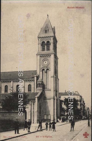 Cartes postales anciennes > CARTES POSTALES > carte postale ancienne > cartes-postales-ancienne.com Ile de france Val de marne Saint Mande