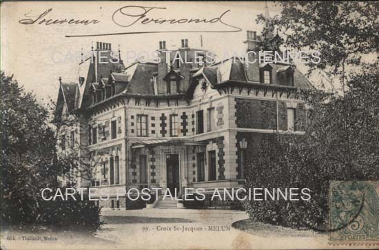 Cartes postales anciennes > CARTES POSTALES > carte postale ancienne > cartes-postales-ancienne.com Ile de france Seine et marne Melun