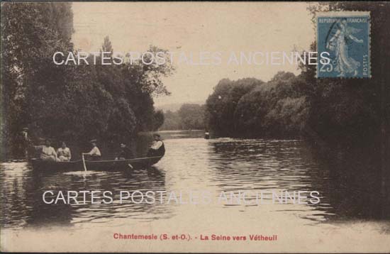 Cartes postales anciennes > CARTES POSTALES > carte postale ancienne > cartes-postales-ancienne.com Ile de france Val d'oise Vetheuil