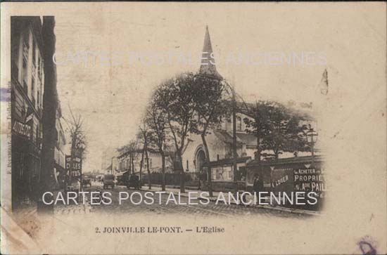 Cartes postales anciennes > CARTES POSTALES > carte postale ancienne > cartes-postales-ancienne.com Ile de france Val de marne Joinville Le Pont