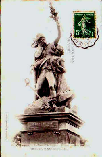 Cartes postales anciennes > CARTES POSTALES > carte postale ancienne > cartes-postales-ancienne.com Bretagne Quimper