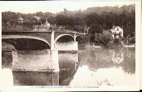 Cartes postales anciennes > CARTES POSTALES > carte postale ancienne > cartes-postales-ancienne.com Ile de france Val de marne La Varenne Saint Hilaire