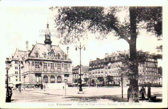 Cartes postales anciennes > CARTES POSTALES > carte postale ancienne > cartes-postales-ancienne.com Ile de france Val de marne Vincennes