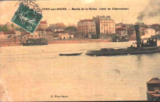 Cartes postales anciennes > CARTES POSTALES > carte postale ancienne > cartes-postales-ancienne.com Val de marne 94 Ivry Sur Seine