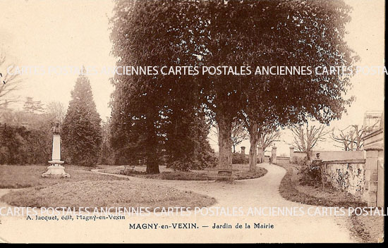Cartes postales anciennes > CARTES POSTALES > carte postale ancienne > cartes-postales-ancienne.com Ile de france Val d'oise Magny En Vexin