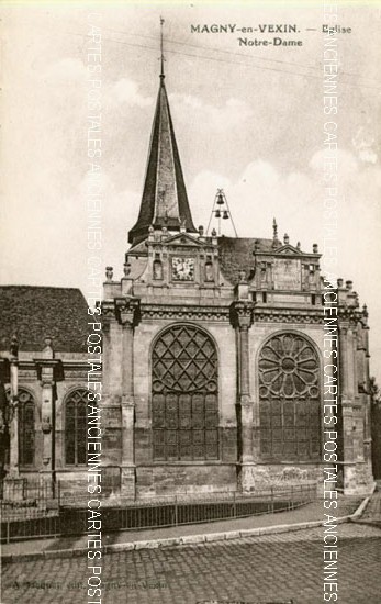 Cartes postales anciennes > CARTES POSTALES > carte postale ancienne > cartes-postales-ancienne.com Ile de france Val d'oise Magny En Vexin