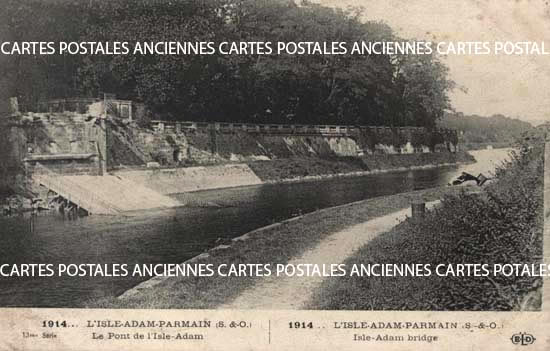 Cartes postales anciennes > CARTES POSTALES > carte postale ancienne > cartes-postales-ancienne.com Ile de france Val d'oise L Isle Adam