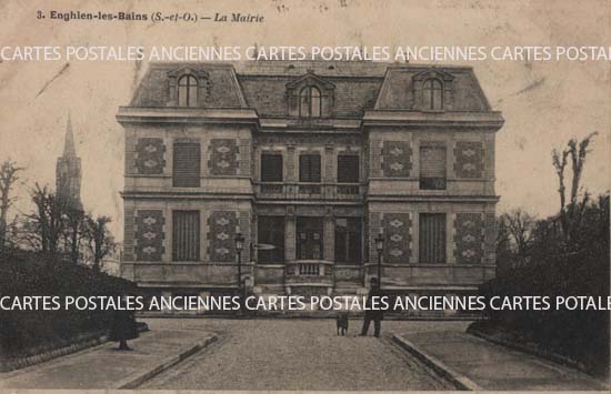 Cartes postales anciennes > CARTES POSTALES > carte postale ancienne > cartes-postales-ancienne.com Ile de france Val d'oise Enghien Les Bains