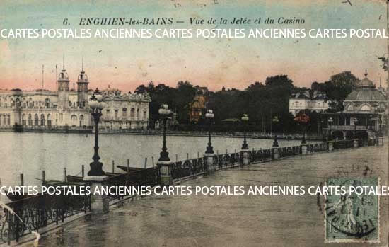 Cartes postales anciennes > CARTES POSTALES > carte postale ancienne > cartes-postales-ancienne.com Ile de france Enghien Les Bains