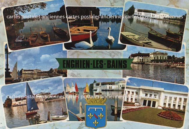 Cartes postales anciennes > CARTES POSTALES > carte postale ancienne > cartes-postales-ancienne.com Ile de france Val d'oise Enghien Les Bains