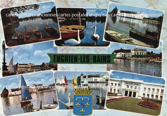 Cartes postales anciennes > CARTES POSTALES > carte postale ancienne > cartes-postales-ancienne.com Ile de france Val d'oise Enghien Les Bains