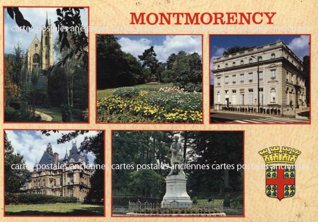 Cartes postales anciennes > CARTES POSTALES > carte postale ancienne > cartes-postales-ancienne.com Ile de france Val d'oise Montmorency