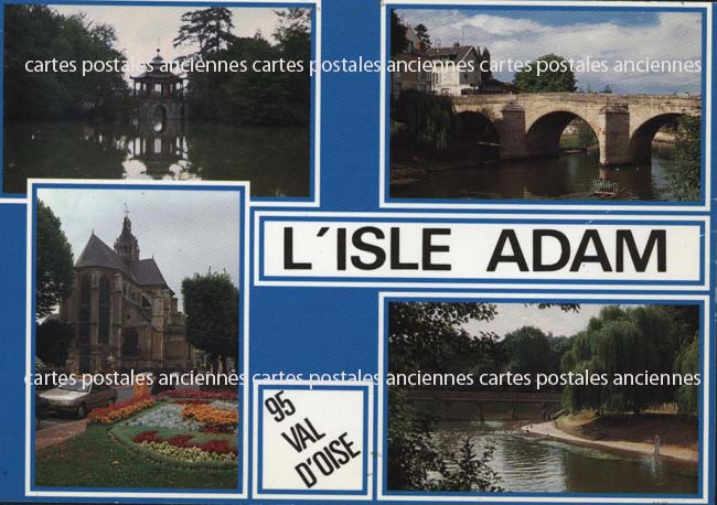 Cartes postales anciennes > CARTES POSTALES > carte postale ancienne > cartes-postales-ancienne.com Ile de france Val d'oise L Isle Adam