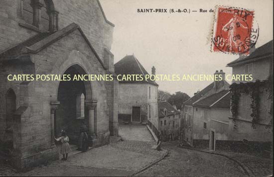 Cartes postales anciennes > CARTES POSTALES > carte postale ancienne > cartes-postales-ancienne.com Ile de france Val d'oise Saint Prix