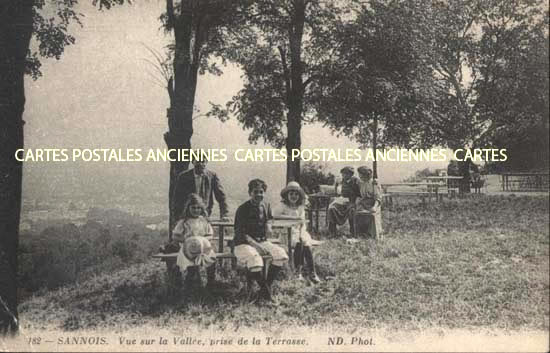 Cartes postales anciennes > CARTES POSTALES > carte postale ancienne > cartes-postales-ancienne.com Ile de france Val d'oise Sannois