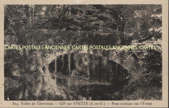 Cartes postales anciennes > CARTES POSTALES > carte postale ancienne > cartes-postales-ancienne.com Ile de france Essonne Gif Sur Yvette
