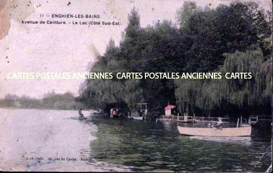 Cartes postales anciennes > CARTES POSTALES > carte postale ancienne > cartes-postales-ancienne.com Ile de france Val d'oise Enghien Les Bains
