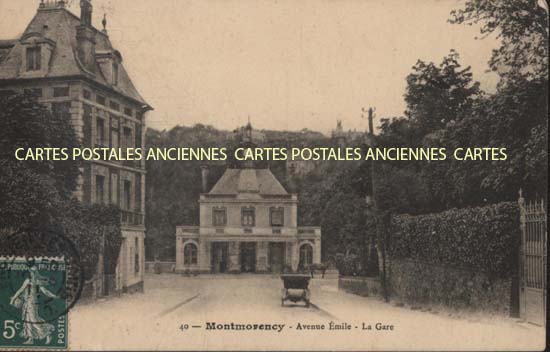 Cartes postales anciennes > CARTES POSTALES > carte postale ancienne > cartes-postales-ancienne.com Ile de france Val d'oise Montmorency