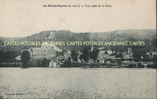 Cartes postales anciennes > CARTES POSTALES > carte postale ancienne > cartes-postales-ancienne.com Ile de france Val d'oise La Roche Guyon