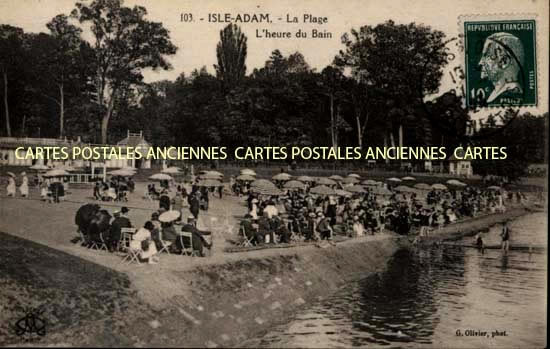 Cartes postales anciennes > CARTES POSTALES > carte postale ancienne > cartes-postales-ancienne.com Ile de france Val d'oise L Isle Adam