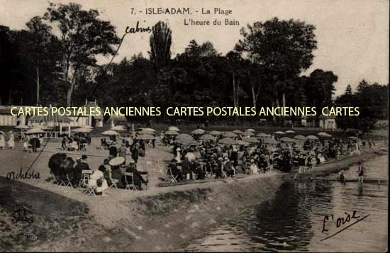 Cartes postales anciennes > CARTES POSTALES > carte postale ancienne > cartes-postales-ancienne.com Ile de france Val d'oise L Isle Adam