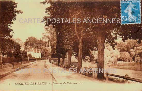 Cartes postales anciennes > CARTES POSTALES > carte postale ancienne > cartes-postales-ancienne.com Ile de france Val d'oise Enghien Les Bains