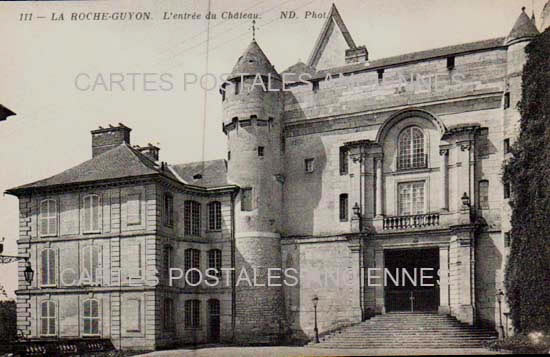 Cartes postales anciennes > CARTES POSTALES > carte postale ancienne > cartes-postales-ancienne.com Ile de france Val d'oise La Roche Guyon