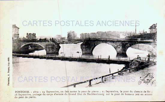 Cartes postales anciennes > CARTES POSTALES > carte postale ancienne > cartes-postales-ancienne.com Ile de france Val d'oise Pontoise