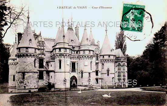 Cartes postales anciennes > CARTES POSTALES > carte postale ancienne > cartes-postales-ancienne.com Ile de france Vigny