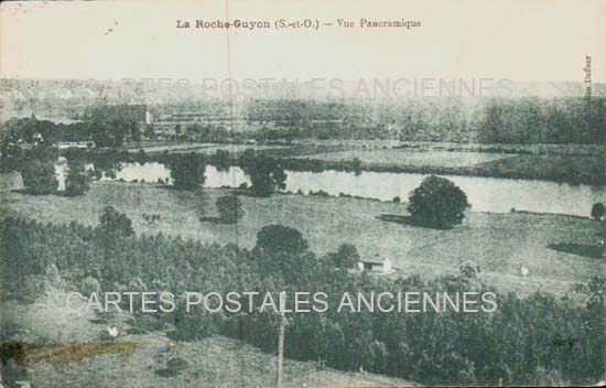 Cartes postales anciennes > CARTES POSTALES > carte postale ancienne > cartes-postales-ancienne.com Ile de france La Roche Guyon