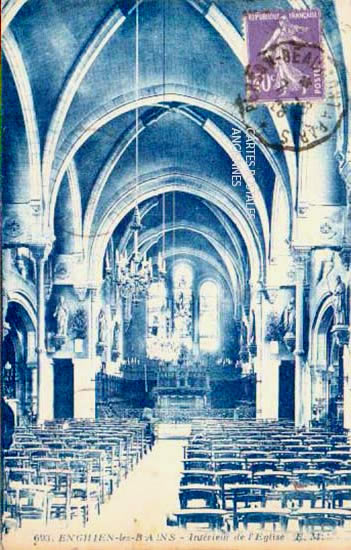 Cartes postales anciennes > CARTES POSTALES > carte postale ancienne > cartes-postales-ancienne.com Ile de france Enghien Les Bains
