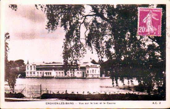 Cartes postales anciennes > CARTES POSTALES > carte postale ancienne > cartes-postales-ancienne.com Ile de france Enghien Les Bains