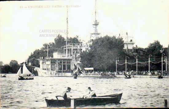 Cartes postales anciennes > CARTES POSTALES > carte postale ancienne > cartes-postales-ancienne.com Ile de france Val d'oise Enghien Les Bains