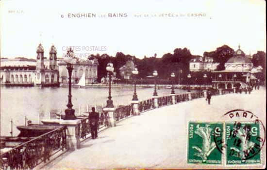 Cartes postales anciennes > CARTES POSTALES > carte postale ancienne > cartes-postales-ancienne.com Ile de france Val d'oise Enghien Les Bains