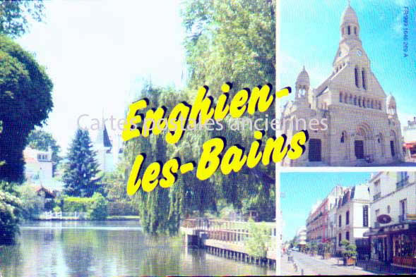 Cartes postales anciennes > CARTES POSTALES > carte postale ancienne > cartes-postales-ancienne.com Ile de france Val d'oise Enghien Les Bains