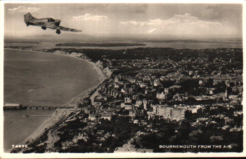Cartes postales anciennes > CARTES POSTALES > carte postale ancienne > cartes-postales-ancienne.com Angleterre Bournemouth