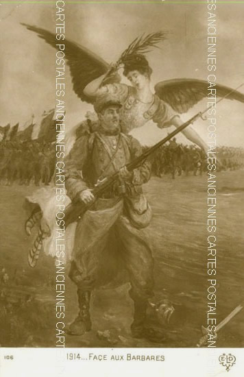 Cartes postales anciennes > CARTES POSTALES > carte postale ancienne > cartes-postales-ancienne.com Militaire Fantaisie