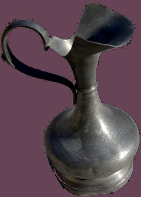 Pewter bronze objects
