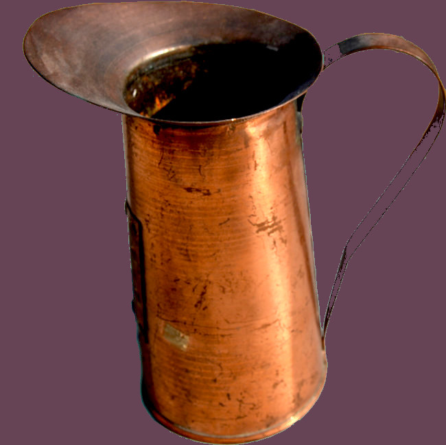 Pewter bronze objects