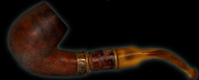 Flea market online briar wood pipe