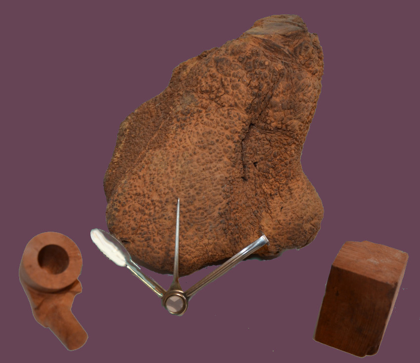 Briar wood pipe