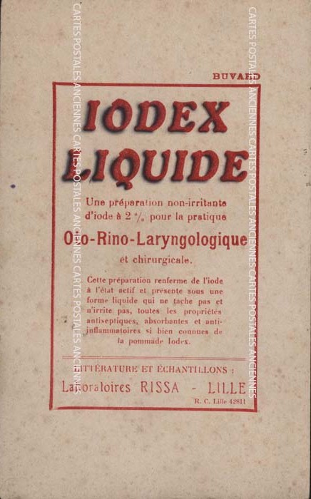 Advertising blotters
