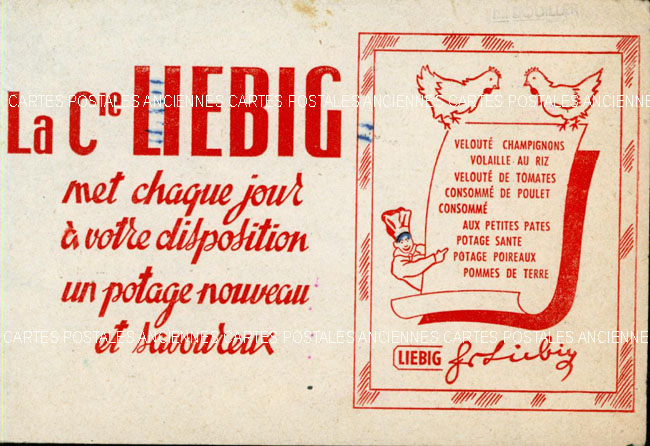 Advertising blotters Epices fromages</b>