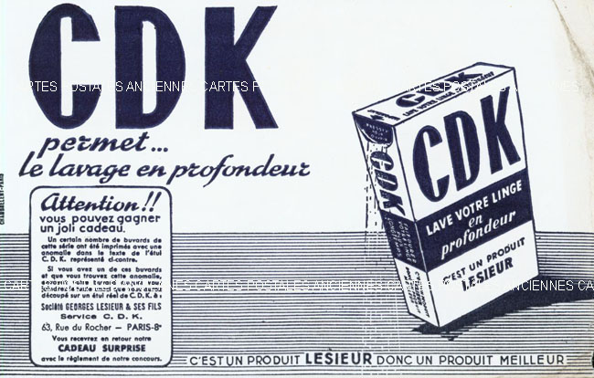 Advertising blotters Droguerie</b>