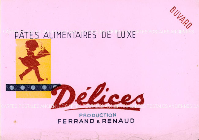 Advertising blotters Epices fromages</b>