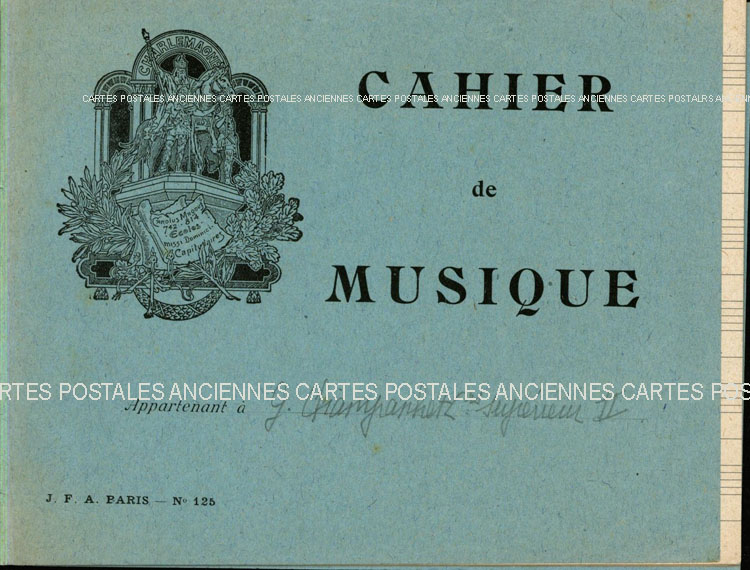 Cartes postales anciennes > CARTES POSTALES > carte postale ancienne > cartes-postales-ancienne.com Cahier scolaire