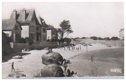 Cartes postales anciennes > CARTES POSTALES > carte postale ancienne > cartes-postales-ancienne.com Bretagne Brignogan Plage